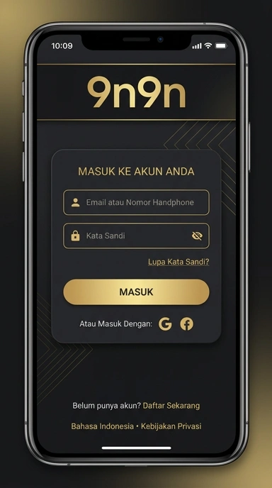 Masuk Akun 9n9n untuk Pengguna Android