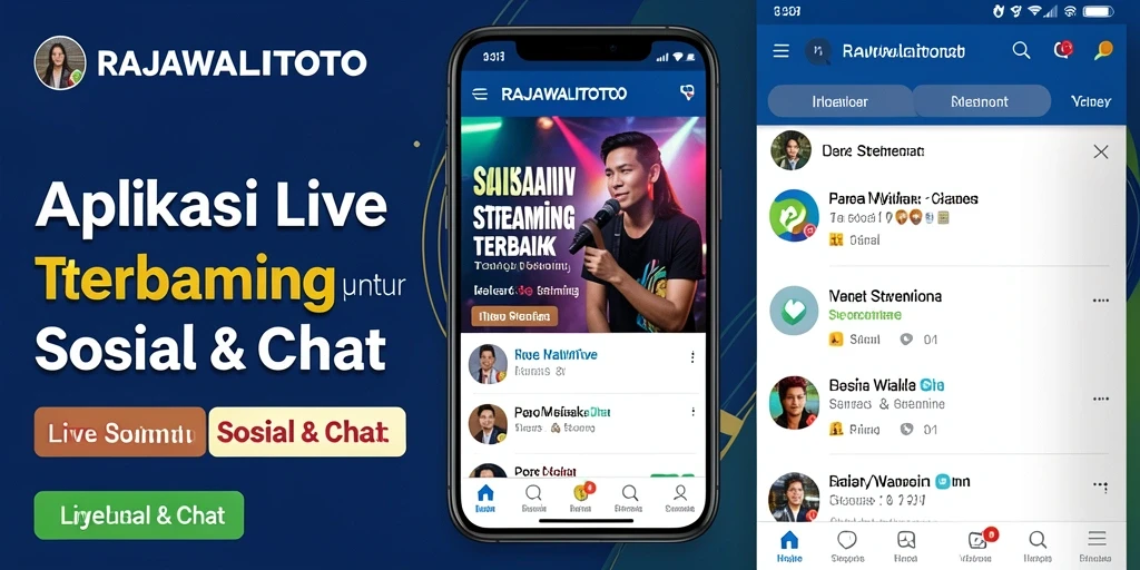 Screenshot RAJAWALITOTO menunjukkan antarmuka Live Streaming yang menarik.